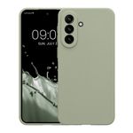 Laptop, Telefoane si Tablete - Telefoane mobile si accesorii - Accesorii Telefoane - Huse telefoane - Husa Kwmobile pentru Samsung Galaxy A37 5G, anti-alunecare, silicon, verde, gri - Infinity.ro