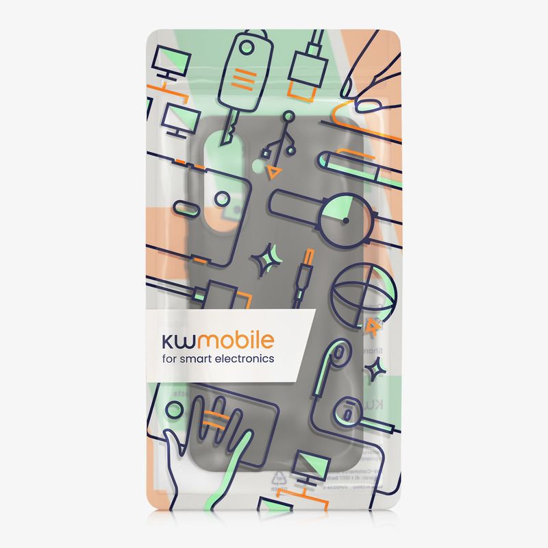 Laptop, Telefoane si Tablete - Telefoane mobile si accesorii - Accesorii Telefoane - Huse telefoane - Husa Kwmobile pentru Samsung Galaxy A37 5G, incarcare wireless, anti-alunecare, TPU, gri - Infinity.ro