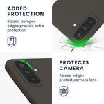 Laptop, Telefoane si Tablete - Telefoane mobile si accesorii - Accesorii Telefoane - Huse telefoane - Husa Kwmobile pentru Samsung Galaxy A37 5G, incarcare wireless, anti-alunecare, TPU, gri - Infinity.ro