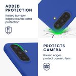 Laptop, Telefoane si Tablete - Telefoane mobile si accesorii - Accesorii Telefoane - Huse telefoane - Husa Kwmobile pentru Samsung Galaxy A37 5G, incarcare wireless, anti-alunecare, TPU, albastru - Infinity.ro