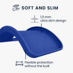 Laptop, Telefoane si Tablete - Telefoane mobile si accesorii - Accesorii Telefoane - Huse telefoane - Husa Kwmobile pentru Samsung Galaxy A37 5G, incarcare wireless, anti-alunecare, TPU, albastru - Infinity.ro