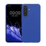 Laptop, Telefoane si Tablete - Telefoane mobile si accesorii - Accesorii Telefoane - Huse telefoane - Husa Kwmobile pentru Samsung Galaxy A37 5G, incarcare wireless, anti-alunecare, TPU, albastru - Infinity.ro