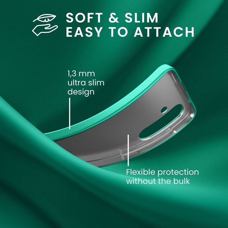 Laptop, Telefoane si Tablete - Telefoane mobile si accesorii - Accesorii Telefoane - Huse telefoane - Husa Kwmobile pentru Samsung Galaxy A37 5G, anti-alunecare, silicon, verde inchis - Infinity.ro