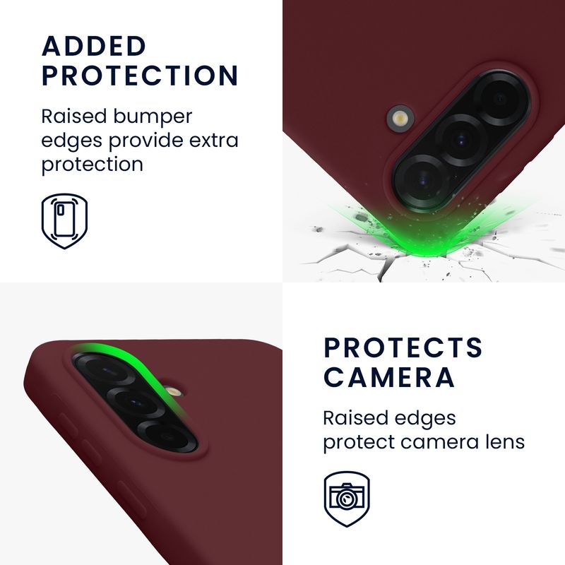 Laptop, Telefoane si Tablete - Telefoane mobile si accesorii - Accesorii Telefoane - Huse telefoane - Husa Kwmobile pentru Samsung Galaxy A37 5G, incarcare wireless, silicon, mov - Infinity.ro