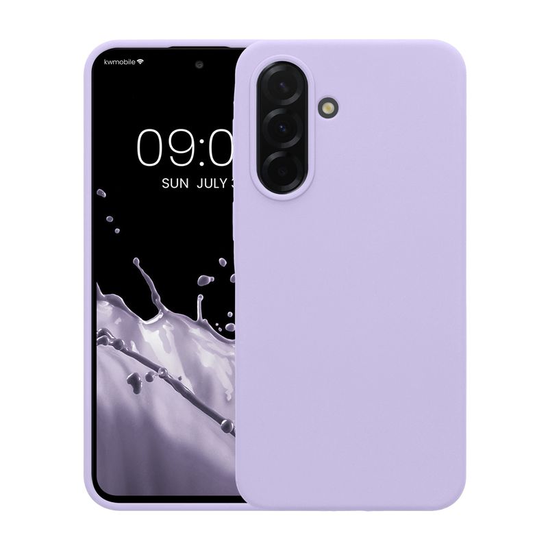 Laptop, Telefoane si Tablete - Telefoane mobile si accesorii - Accesorii Telefoane - Huse telefoane - Husa Kwmobile pentru Samsung Galaxy A37 5G, incarcare wireless, silicon, mov, TPU - Infinity.ro