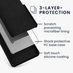 Laptop, Telefoane si Tablete - Telefoane mobile si accesorii - Accesorii Telefoane - Huse telefoane - Husa Kwmobile pentru Samsung Galaxy A37 5G, incarcare wireless, silicon, negru - Infinity.ro