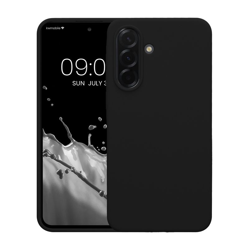 Laptop, Telefoane si Tablete - Telefoane mobile si accesorii - Accesorii Telefoane - Huse telefoane - Husa Kwmobile pentru Samsung Galaxy A37 5G, incarcare wireless, silicon, negru - Infinity.ro