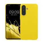Laptop, Telefoane si Tablete - Telefoane mobile si accesorii - Accesorii Telefoane - Huse telefoane - Husa Kwmobile pentru Samsung Galaxy A37 5G, incarcare wireless, TPU, galben - Infinity.ro