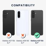 Laptop, Telefoane si Tablete - Telefoane mobile si accesorii - Accesorii Telefoane - Huse telefoane - Husa Kwmobile pentru Samsung Galaxy A37 5G, incarcare wireless, TPU, galben - Infinity.ro