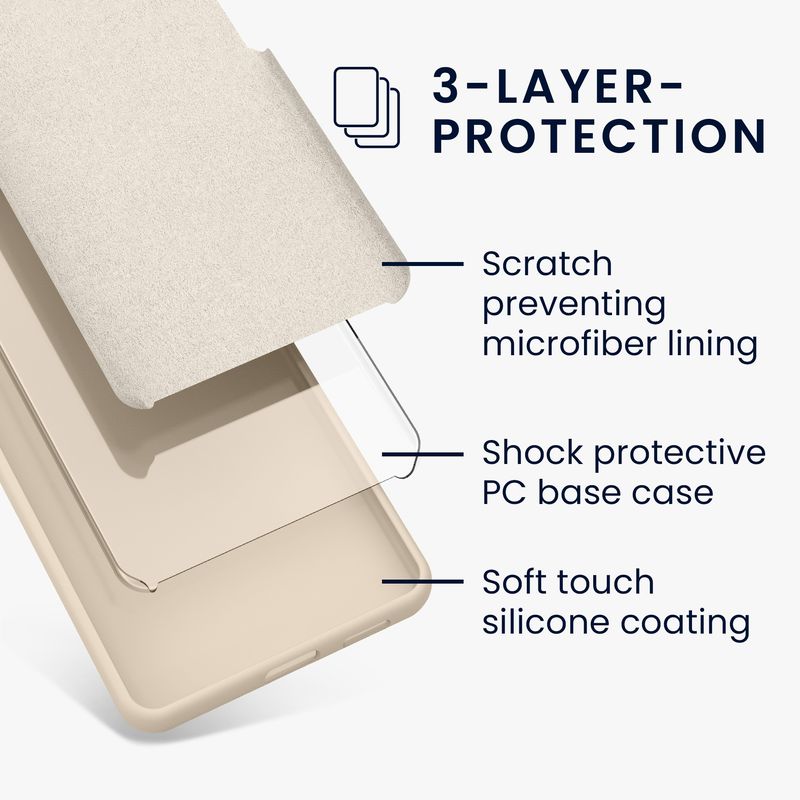 Laptop, Telefoane si Tablete - Telefoane mobile si accesorii - Accesorii Telefoane - Huse telefoane - Husa Kwmobile pentru Samsung Galaxy A37 5G, incarcare wireless, silicon, bej - Infinity.ro