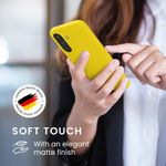 Laptop, Telefoane si Tablete - Telefoane mobile si accesorii - Accesorii Telefoane - Huse telefoane - Husa Kwmobile pentru Samsung Galaxy A37 5G, incarcare wireless, TPU, galben - Infinity.ro