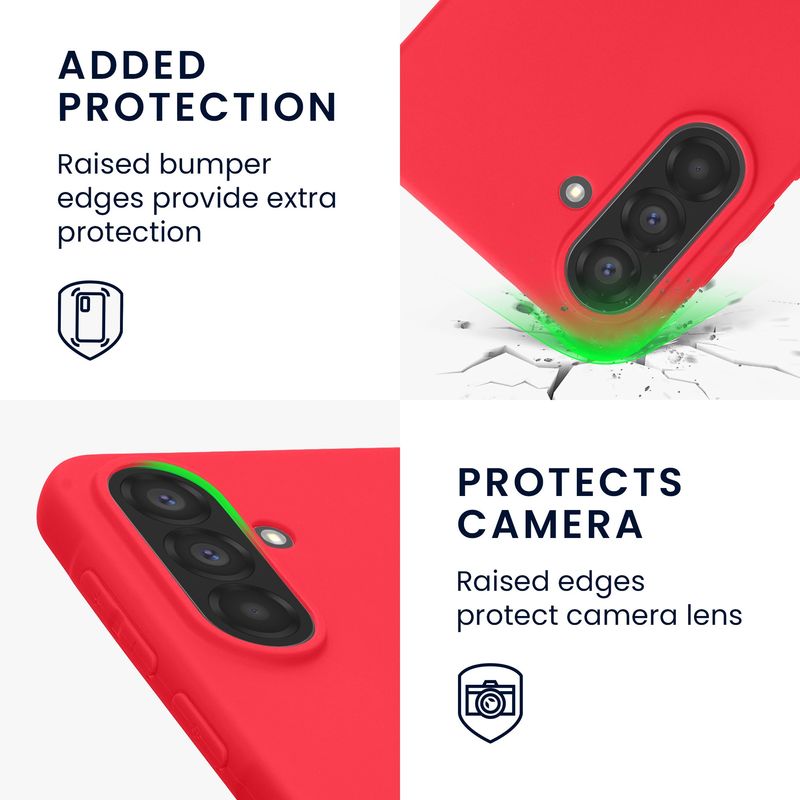 Laptop, Telefoane si Tablete - Telefoane mobile si accesorii - Accesorii Telefoane - Huse telefoane - Husa Kwmobile pentru Samsung Galaxy A37 5G, incarcare wireless, TPU, roz - Infinity.ro