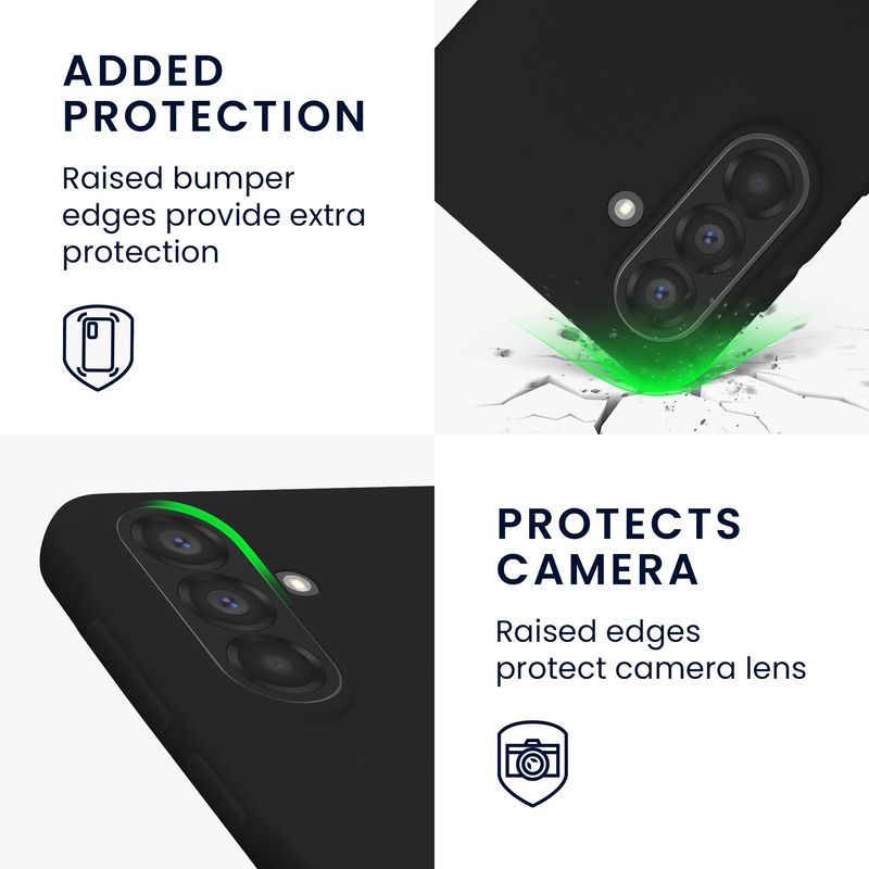 Laptop, Telefoane si Tablete - Telefoane mobile si accesorii - Accesorii Telefoane - Huse telefoane - Husa Kwmobile pentru Samsung Galaxy A37 5G, incarcare wireless, TPU, negru - Infinity.ro