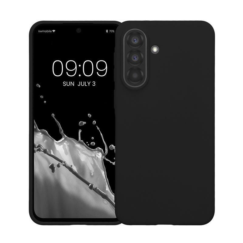 Laptop, Telefoane si Tablete - Telefoane mobile si accesorii - Accesorii Telefoane - Huse telefoane - Husa Kwmobile pentru Samsung Galaxy A37 5G, incarcare wireless, TPU, negru - Infinity.ro