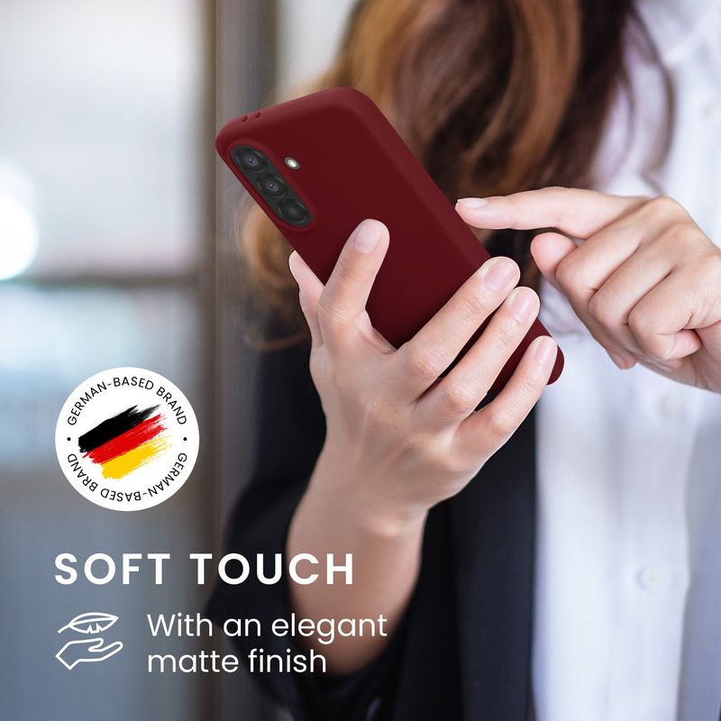 Laptop, Telefoane si Tablete - Telefoane mobile si accesorii - Accesorii Telefoane - Huse telefoane - Husa Kwmobile pentru Samsung Galaxy A37 5G, incarcare wireless, TPU, mov - Infinity.ro