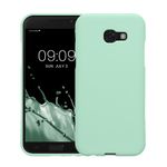 Laptop, Telefoane si Tablete - Telefoane mobile si accesorii - Accesorii Telefoane - Huse telefoane - Husa Kwmobile pentru Samsung Galaxy A5 (2017), incarcare wireless, silicon, verde - Infinity.ro