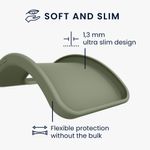 Laptop, Telefoane si Tablete - Telefoane mobile si accesorii - Accesorii Telefoane - Huse telefoane - Husa Kwmobile pentru Samsung Galaxy A37 5G, incarcare wireless, TPU, verde, gri - Infinity.ro