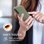 Laptop, Telefoane si Tablete - Telefoane mobile si accesorii - Accesorii Telefoane - Huse telefoane - Husa Kwmobile pentru Samsung Galaxy A37 5G, incarcare wireless, TPU, verde, gri - Infinity.ro