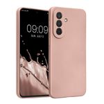 Laptop, Telefoane si Tablete - Telefoane mobile si accesorii - Accesorii Telefoane - Huse telefoane - Husa Kwmobile pentru Samsung Galaxy A37 5G, protectie la zgarieturi, silicon, auriu - Infinity.ro