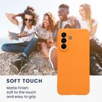Laptop, Telefoane si Tablete - Telefoane mobile si accesorii - Accesorii Telefoane - Huse telefoane - Husa Kwmobile pentru Samsung Galaxy A37 5G, protectie la zgarieturi, silicon, portocaliu - Infinity.ro