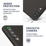 Laptop, Telefoane si Tablete - Telefoane mobile si accesorii - Accesorii Telefoane - Huse telefoane - Husa Kwmobile pentru Samsung Galaxy A50/Galaxy A50s/Galaxy A30s, incarcare wireless, anti-alunecare, silicon, negru - Infinity.ro