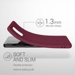 Laptop, Telefoane si Tablete - Telefoane mobile si accesorii - Accesorii Telefoane - Huse telefoane - Husa Kwmobile pentru Samsung Galaxy A51, incarcare wireless, silicon, mov - Infinity.ro