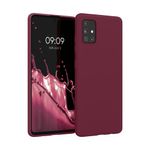 Laptop, Telefoane si Tablete - Telefoane mobile si accesorii - Accesorii Telefoane - Huse telefoane - Husa Kwmobile pentru Samsung Galaxy A51, incarcare wireless, silicon, mov - Infinity.ro