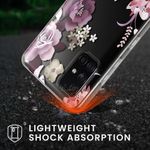 Laptop, Telefoane si Tablete - Telefoane mobile si accesorii - Accesorii Telefoane - Huse telefoane - Husa Kwmobile pentru Samsung Galaxy A51, protectie la zgarieturi, TPU, sticla temperata, mov, transparent - Infinity.ro