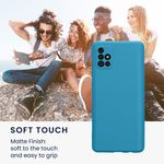Laptop, Telefoane si Tablete - Telefoane mobile si accesorii - Accesorii Telefoane - Huse telefoane - Husa Kwmobile pentru Samsung Galaxy A51, protectie la zgarieturi, silicon, albastru - Infinity.ro