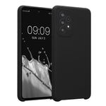 Laptop, Telefoane si Tablete - Telefoane mobile si accesorii - Accesorii Telefoane - Huse telefoane - Husa Kwmobile pentru Samsung Galaxy A52/Galaxy A52 5G/Galaxy A52s 5G, anti-alunecare, silicon, negru - Infinity.ro