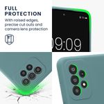 Laptop, Telefoane si Tablete - Telefoane mobile si accesorii - Accesorii Telefoane - Huse telefoane - Husa Kwmobile pentru Samsung Galaxy A52/Galaxy A52 5G/Galaxy A52s 5G, anti-alunecare, silicon, noapte - Infinity.ro