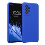 Laptop, Telefoane si Tablete - Telefoane mobile si accesorii - Accesorii Telefoane - Huse telefoane - Husa Kwmobile pentru Samsung Galaxy A52/Galaxy A52 5G/Galaxy A52s 5G, anti-alunecare, silicon, albastru baltic - Infinity.ro