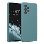Laptop, Telefoane si Tablete - Telefoane mobile si accesorii - Accesorii Telefoane - Huse telefoane - Husa Kwmobile pentru Samsung Galaxy A53 5G, anti-alunecare, protectie la socuri, silicon, albastru - Infinity.ro