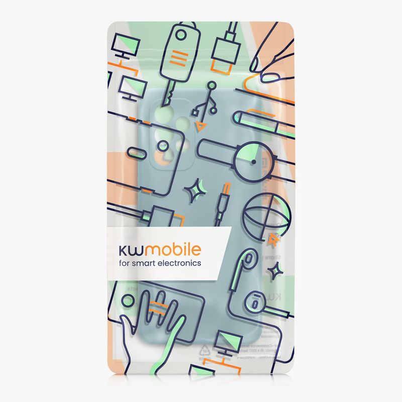 Laptop, Telefoane si Tablete - Telefoane mobile si accesorii - Accesorii Telefoane - Huse telefoane - Husa Kwmobile pentru Samsung Galaxy A53 5G, anti-alunecare, protectie la socuri, silicon, albastru - Infinity.ro