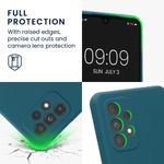 Laptop, Telefoane si Tablete - Telefoane mobile si accesorii - Accesorii Telefoane - Huse telefoane - Husa Kwmobile pentru Samsung Galaxy A53 5G, anti-alunecare, anti-amprenta, silicon, albastru - Infinity.ro