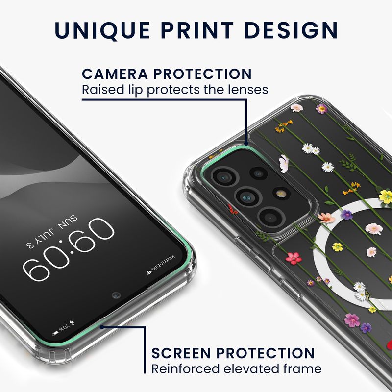 Laptop, Telefoane si Tablete - Telefoane mobile si accesorii - Accesorii Telefoane - Huse telefoane - Husa Kwmobile pentru Samsung Galaxy A53 5G, anti-alunecare, acril, TPU, transparent - Infinity.ro