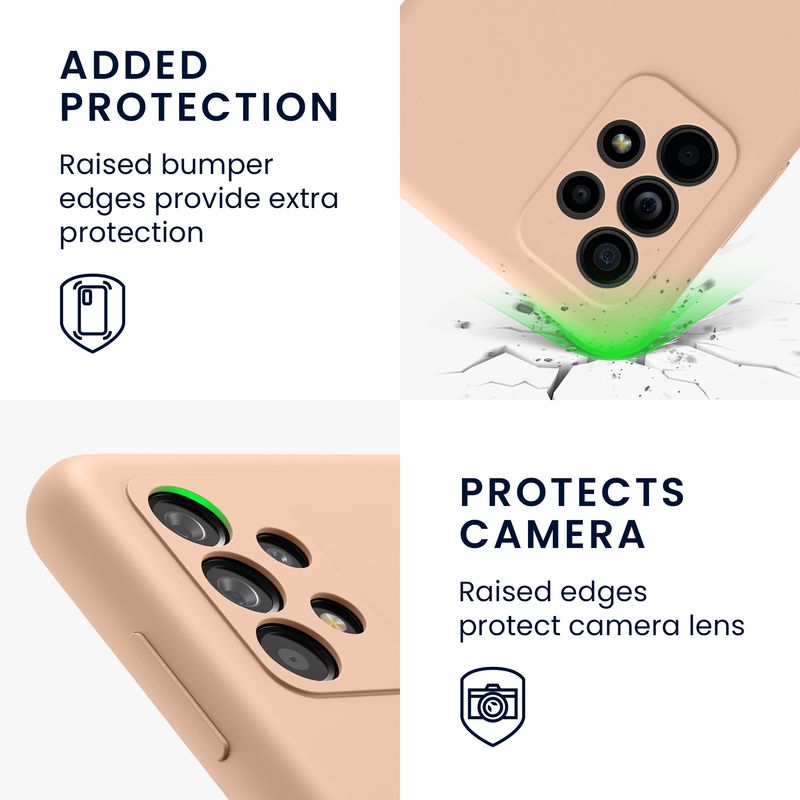 Laptop, Telefoane si Tablete - Telefoane mobile si accesorii - Accesorii Telefoane - Huse telefoane - Husa Kwmobile pentru Samsung Galaxy A52/Galaxy A52 5G/Galaxy A52s 5G, incarcare wireless, silicon, portocaliu - Infinity.ro