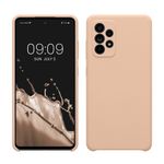 Laptop, Telefoane si Tablete - Telefoane mobile si accesorii - Accesorii Telefoane - Huse telefoane - Husa Kwmobile pentru Samsung Galaxy A52/Galaxy A52 5G/Galaxy A52s 5G, incarcare wireless, silicon, portocaliu - Infinity.ro