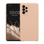 Laptop, Telefoane si Tablete - Telefoane mobile si accesorii - Accesorii Telefoane - Huse telefoane - Husa Kwmobile pentru Samsung Galaxy A52/Galaxy A52 5G/Galaxy A52s 5G, incarcare wireless, silicon, portocaliu - Infinity.ro