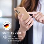 Laptop, Telefoane si Tablete - Telefoane mobile si accesorii - Accesorii Telefoane - Huse telefoane - Husa Kwmobile pentru Samsung Galaxy A52/Galaxy A52 5G/Galaxy A52s 5G, incarcare wireless, silicon, portocaliu - Infinity.ro