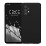 Laptop, Telefoane si Tablete - Telefoane mobile si accesorii - Accesorii Telefoane - Huse telefoane - Husa Kwmobile pentru Samsung Galaxy A53 5G, anti-alunecare, silicon, negru - Infinity.ro