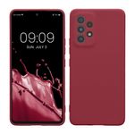Laptop, Telefoane si Tablete - Telefoane mobile si accesorii - Accesorii Telefoane - Huse telefoane - Husa Kwmobile pentru Samsung Galaxy A53 5G, anti-alunecare, protectie la zgarieturi, silicon, mov - Infinity.ro