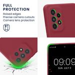Laptop, Telefoane si Tablete - Telefoane mobile si accesorii - Accesorii Telefoane - Huse telefoane - Husa Kwmobile pentru Samsung Galaxy A53 5G, anti-alunecare, protectie la zgarieturi, silicon, mov - Infinity.ro