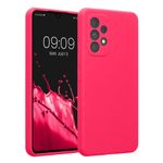 Laptop, Telefoane si Tablete - Telefoane mobile si accesorii - Accesorii Telefoane - Huse telefoane - Husa Kwmobile pentru Samsung Galaxy A53 5G, anti-alunecare, silicon, roz - Infinity.ro
