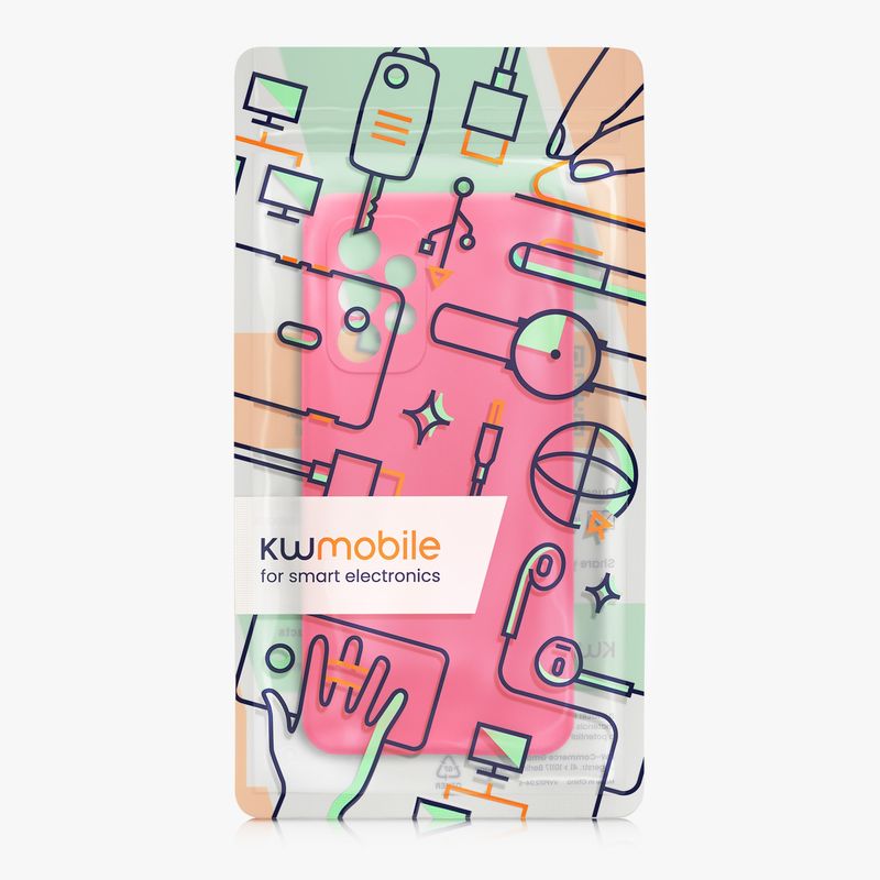 Laptop, Telefoane si Tablete - Telefoane mobile si accesorii - Accesorii Telefoane - Huse telefoane - Husa Kwmobile pentru Samsung Galaxy A53 5G, anti-alunecare, silicon, roz - Infinity.ro