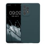 Laptop, Telefoane si Tablete - Telefoane mobile si accesorii - Accesorii Telefoane - Huse telefoane - Husa Kwmobile pentru Samsung Galaxy A53 5G, anti-alunecare, silicon, ardezie inchisa - Infinity.ro