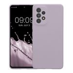 Laptop, Telefoane si Tablete - Telefoane mobile si accesorii - Accesorii Telefoane - Huse telefoane - Husa Kwmobile pentru Samsung Galaxy A53 5G, anti-alunecare, silicon, lavanda - Infinity.ro