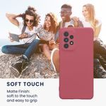 Laptop, Telefoane si Tablete - Telefoane mobile si accesorii - Accesorii Telefoane - Huse telefoane - Husa Kwmobile pentru Samsung Galaxy A53 5G, anti-alunecare, protectie la zgarieturi, silicon, roz - Infinity.ro