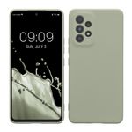 Laptop, Telefoane si Tablete - Telefoane mobile si accesorii - Accesorii Telefoane - Huse telefoane - Husa Kwmobile pentru Samsung Galaxy A53 5G, anti-alunecare, silicon, verde, gri - Infinity.ro