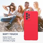 Laptop, Telefoane si Tablete - Telefoane mobile si accesorii - Accesorii Telefoane - Huse telefoane - Husa Kwmobile pentru Samsung Galaxy A53 5G, anti-alunecare, silicon, roz neon - Infinity.ro